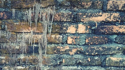 Full frame shot of weathered wall