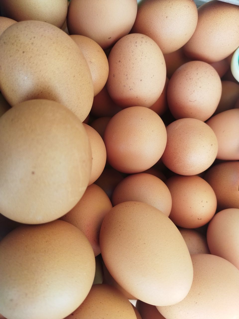 food, food and drink, freshness, egg, wellbeing, healthy eating, large group of objects, raw food, no people, brown, abundance, organic, fragility, indoors, close-up, animal egg, still life, group of objects, high angle view, backgrounds, arrangement, full frame, repetition, order, in a row, directly above