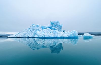 Glacier lagoon, iceland