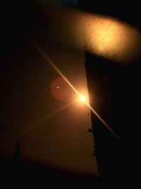 Low angle view of sky