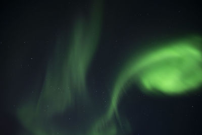 Low angle view of sky at night