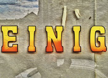 Directly above shot of yellow toy on table