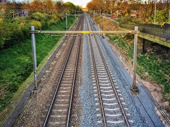 Railroad tracks