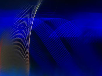 Abstract image of light painting at night