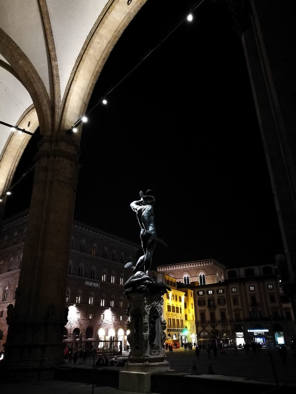 night, illuminated, built structure, christmas, architecture, low angle view, christmas lights, celebration, christmas decoration, no people, christmas market, outdoors, sky, city gate