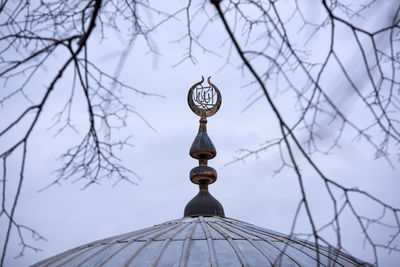 Close-up of mosque dome