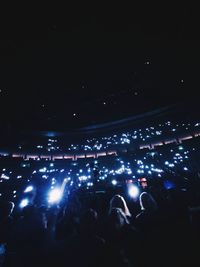 People at music concert