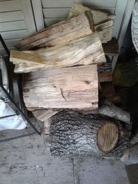 Stack of wood