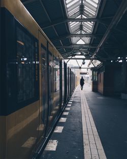 Man in corridor