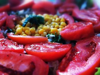 Full frame shot of tomatoes