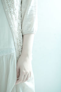 Woman looking at camera