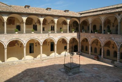 View of historic building against sky