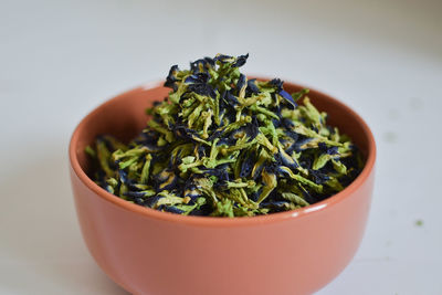 Close-up of potted plant on table