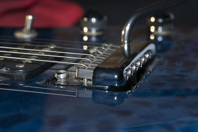 Close-up of guitar