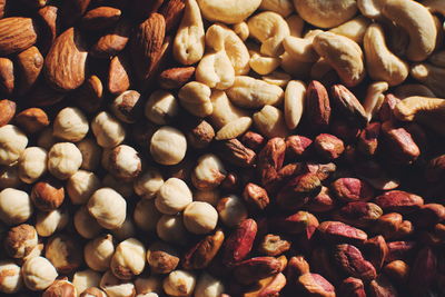 Detail shot of dry fruits