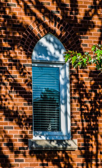 Window of building