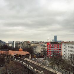 Cityscape against sky