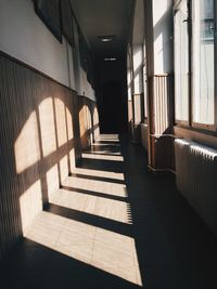 Sunlight in corridor