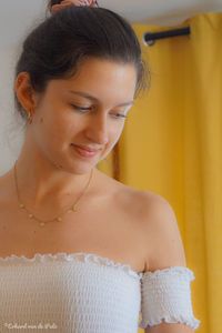 Portrait of a smiling young woman