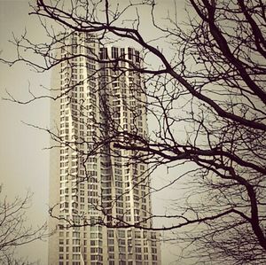 Building with buildings in background