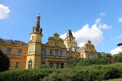 Low angle view of cathedral against sky