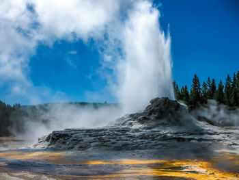 Hot spring at yellowstone national park