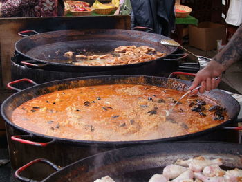 Person preparing food