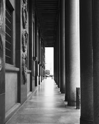 Corridor of building