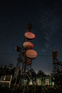 Repeater antenna under the stars