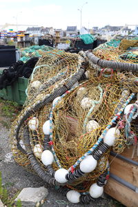 Low section of woman standing on wall
