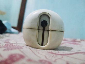 Close-up of ball on table