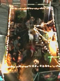 Close-up of christmas tree