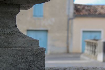 Close-up of wall of old building