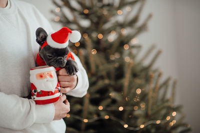 Close-up of christmas decoration