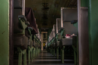 Corridor of building