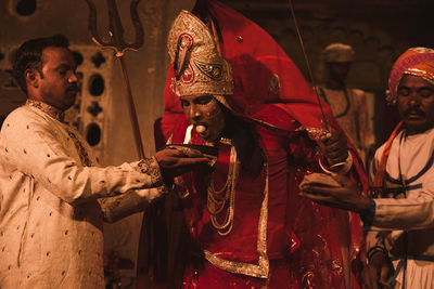 People at music concert