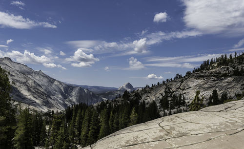 Panoramic view of landscape against sky