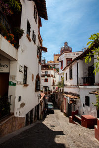 View of the beautiful colonial magical town of taxco de alarcon located in mexico.