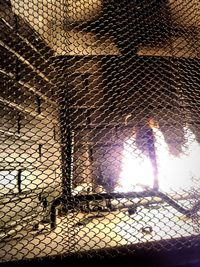 Full frame shot of chainlink fence