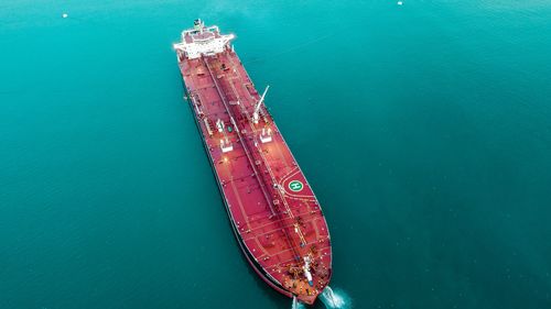 Just another day in the office... life of the seaman. different views of a tanker.