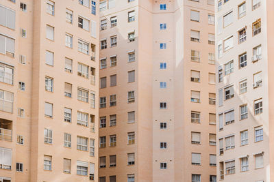 Full frame shot of residential building