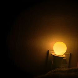 Illuminated lamp