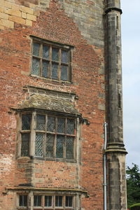 Low angle view of historic building against sky