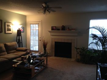 Interior of modern building