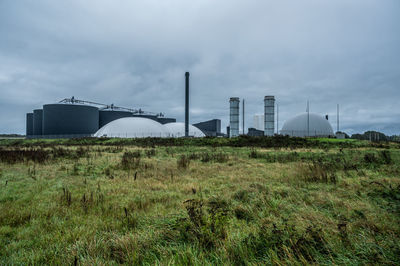 Nature energy biogas plant at korskro, denmark