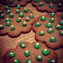Full frame shot of multi colored objects on table