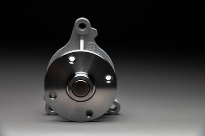 Close-up of machine part