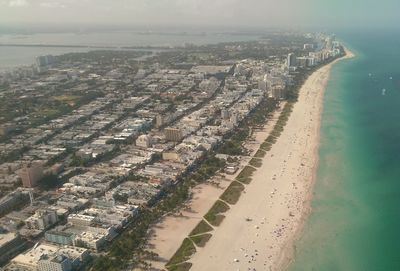 Aerial view of cityscape