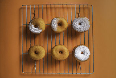 High angle view of fruits