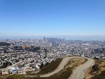 Aerial view of cityscape